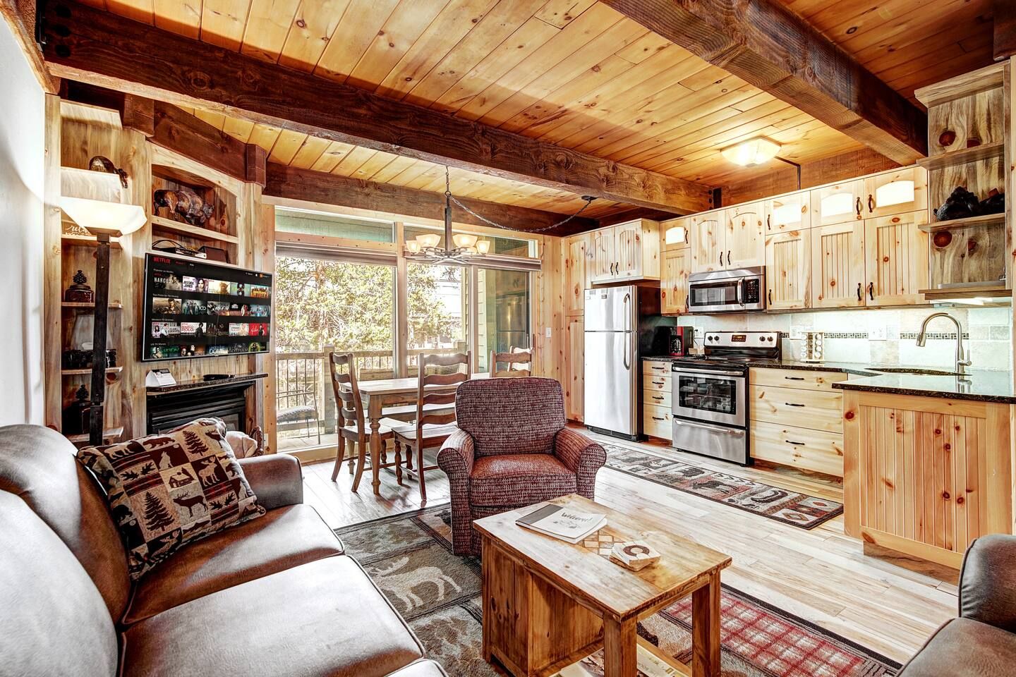 Miners Candle Peak Retreat Walk to Main Street and Gondola Cozy Breckenridge Condo main view