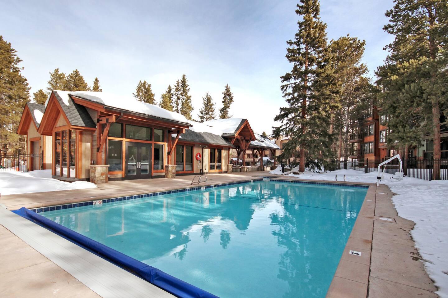 Miners Candle Peak Retreat Walk to Main Street and Gondola Cozy Breckenridge Condo view 5
