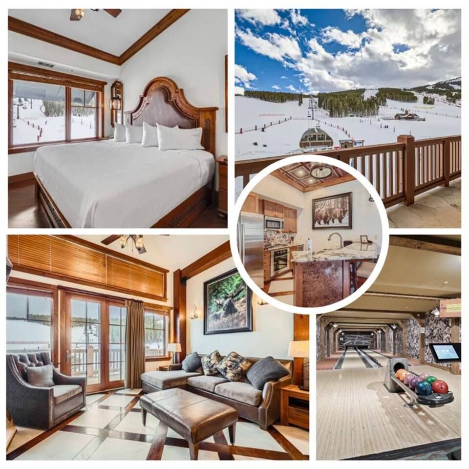 One Ski Hill Combined 8505 and 8506 Peak 8 Ski In Ski Out Four Bedroom Penthouse main view