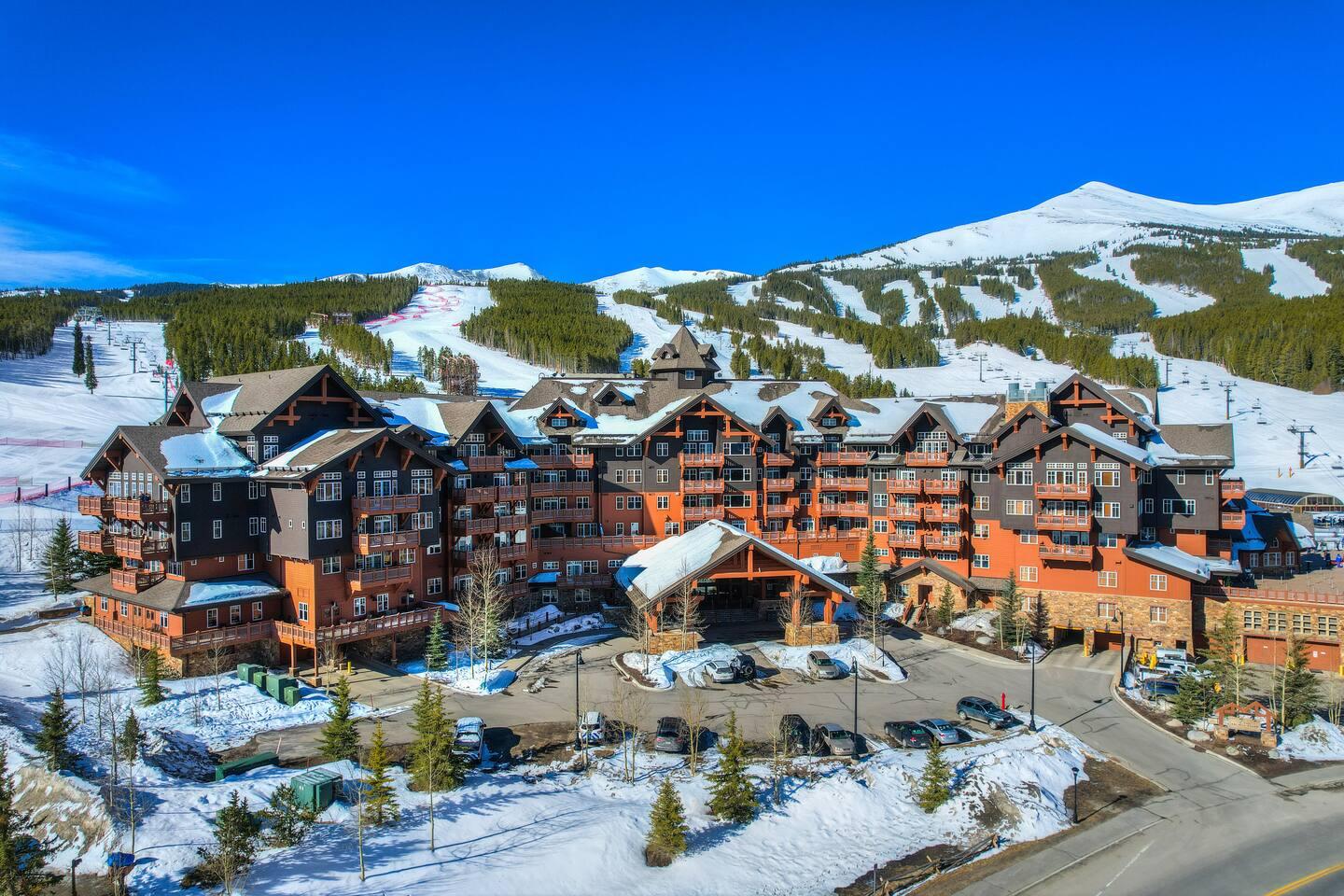 One Ski Hill 8505 Peak 8 Luxury Ski In Ski Out Slope Side Penthouse with Mountain Views view 3