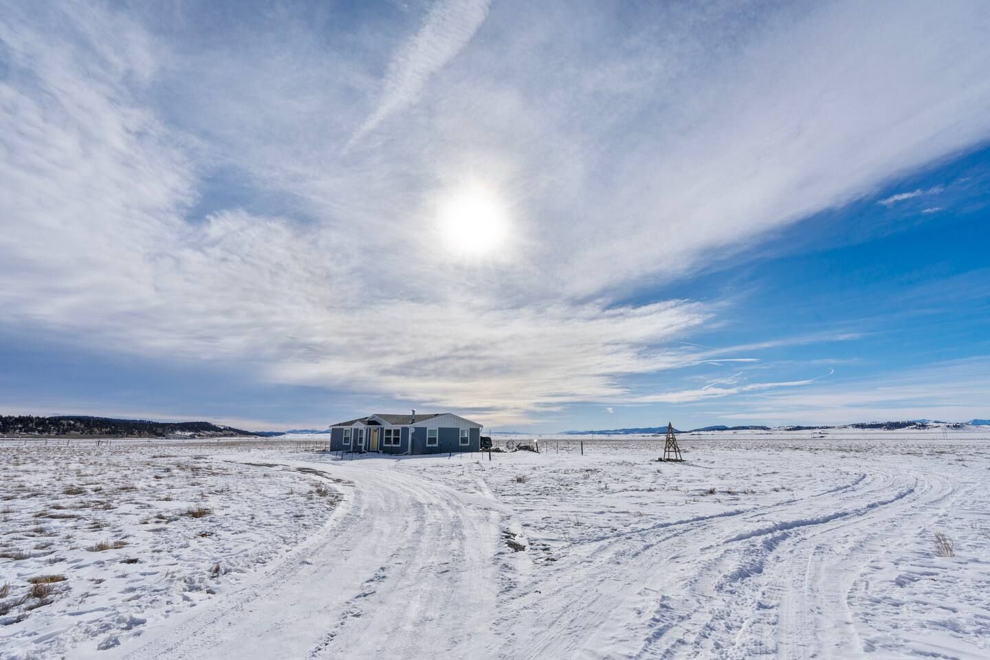 Gilson Ranch Forty Acre Mountain Estate with Hot Tub Wildlife and Big Sky Views main view