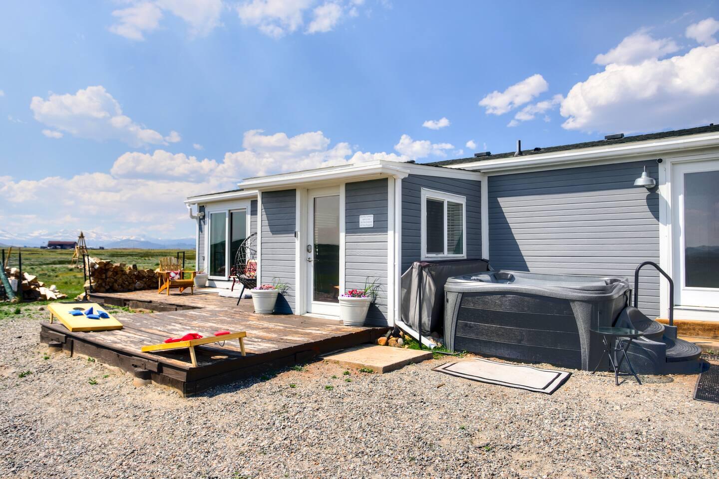 Gilson Ranch Forty Acre Mountain Estate with Hot Tub Wildlife and Big Sky Views view 5