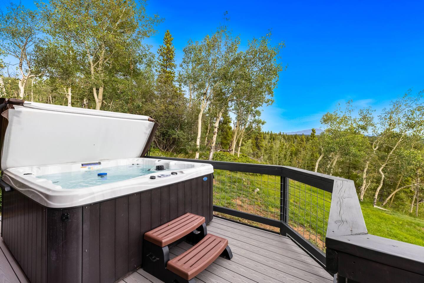 Lamb Mountain Ranch Secluded Eight Acre Fairplay Cabin with Hot Tub and Game Room view 5